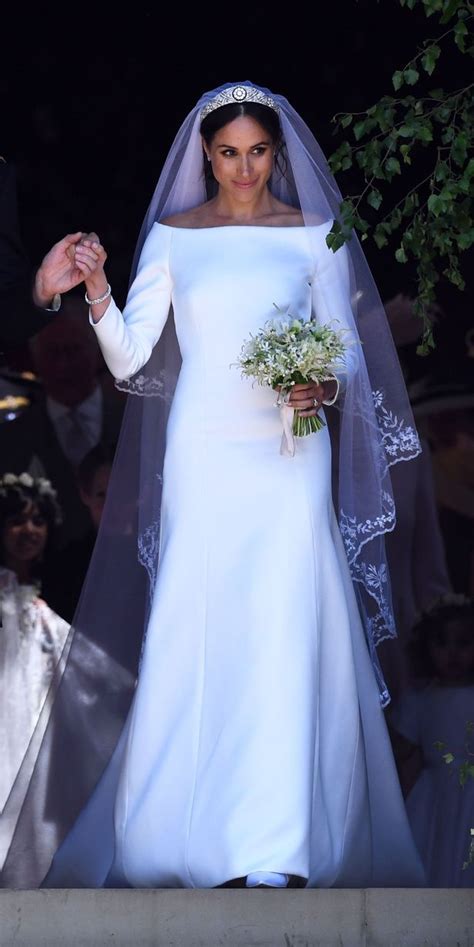 meghan and givenchy|meghan markle's wedding gown.